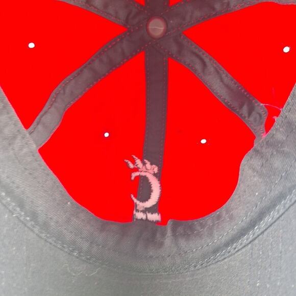 Cincinnati Bearcats Hat Cap Strap Back NCAA College Dad Hat Red Black Logo - Picture 6 of 9